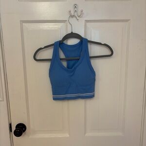 Blue Women's Sports Bra
